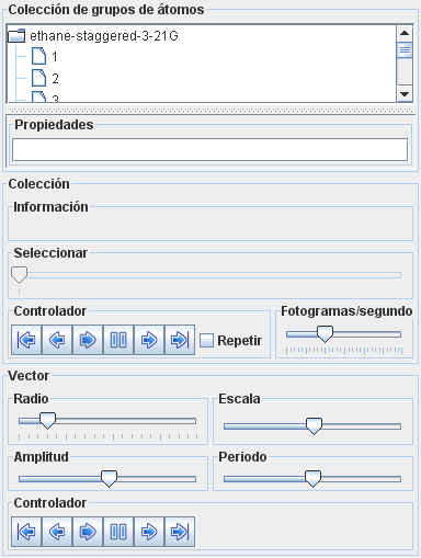 dilogo del selector de grupos de tomos