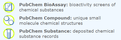 links to PubChem at Entrez