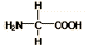 chemical structure for glycine (C2H5NO2)