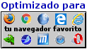 optimizado para tu navegador favorito