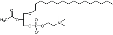 estructura del factor activador de plaquetas