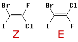 ejemplo de estructuras cis y trans