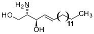 estructura de la esfingosina